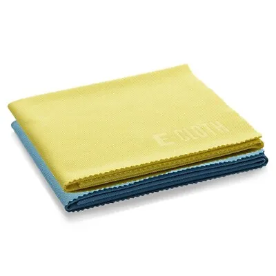 E-CLOTH Glass Window Cleaning Polishing Microfibre Cleaning Cloths Pack Of 2 GC2 • £9.49