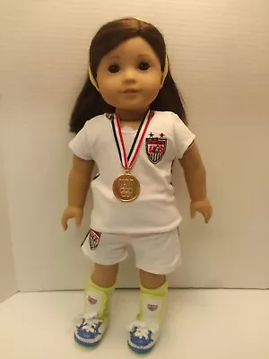 American Girl Doll 2013 Emily Rose With 11 Piece Outfit Complete *Excellent Cond • $89.99