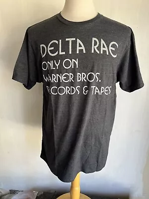DELTA RAE (2012) Official  Only On Warner Bros Records & Tapes  T-Shirt Sz Large • $19.99