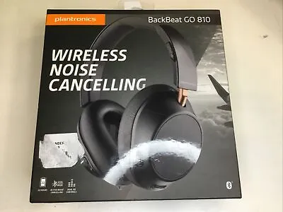 PLANTRONICS - BACKBEAT GO 810  WIRELESS NOISE CANCELLING HEADPHONES  Used • $150