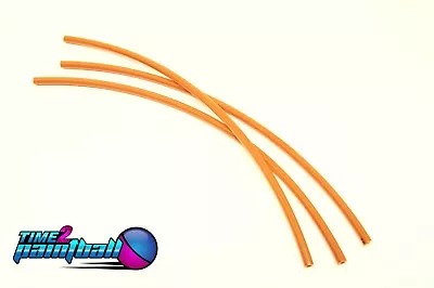Paintball Marker Gun Macroline Air Hose - 1 Foot Of Macro Line (3 Pack) - Orange • $9.99