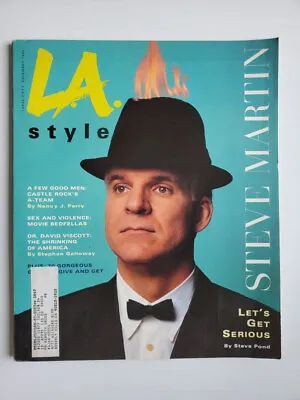 1992 LA Style Magazine Steve Martin Gabrielle Reece Anne Archer Rob Reiner RARE • $29.99
