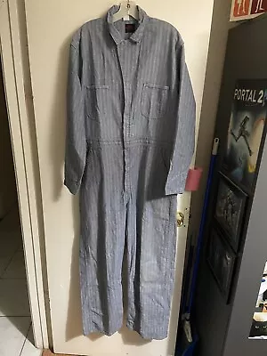 Vintage Big Ben Herringbone Overalls Coveralls Carpenter Work USA Mechanic • $50