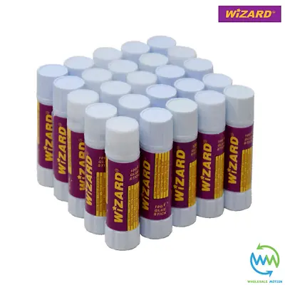 £1.69 • Buy WIZARD 10g Glue STICKS Washable NON-TOXIC Office SCHOOL Home Pack STICK White UK