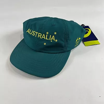 Australia Olympics 2020 Tokyo Team Issue Asics Cap Hat Men's Unisex Adults • £50