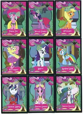 My Little Pony Royal Wedding Complete 9 Card Puzzle Trading Card Set Holo NM • $262.45