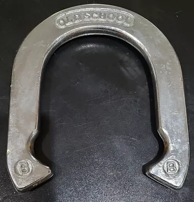 $6.99 • Buy Vintage Old School Brand Horseshoe Replacement Silver Pitching Horse Shoe Single