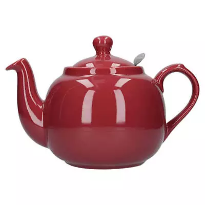 London Pottery Farmhouse Filter 6 Cup Teapot Red • £34.95