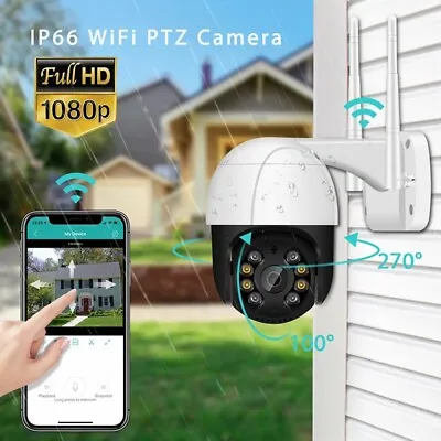 £24.99 • Buy ICSEE HD 1080P WIFI IP CCTV Security Camera Wireless Outdoor HD Home PTZ IR Cam