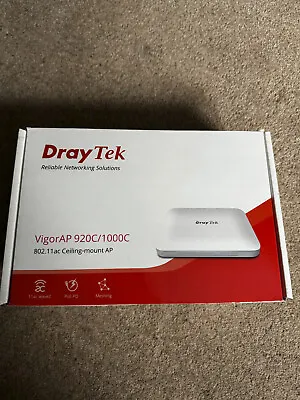 DrayTek VigorAP 1000C WiFi Access Point • £160