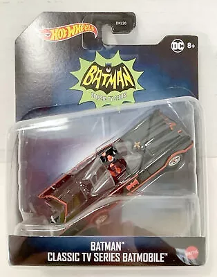 NEW Mattel DKL23 Hot Wheels Batman CLASSIC TV SERIES 1966 BATMOBILE 1:50 2021 • $21.80