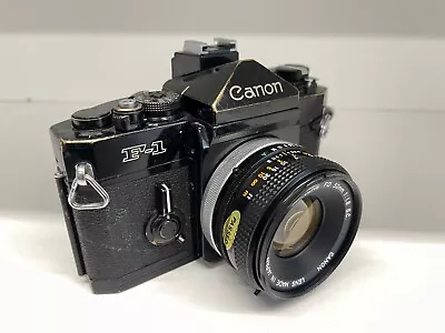 Canon F1 SLR Camera (original Type) And Lens • £250