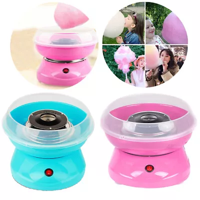 Electric Candy Floss DIY Cotton Sugar Candy Floss Maker Machine Portable UK • £17.49