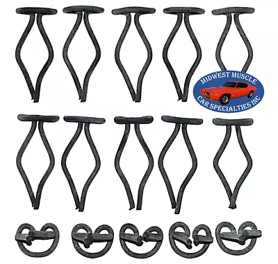 Ford Lincoln Mercury Body Belt Vinyl Top Moulding Molding Trim Clips Clip 15pc H • $13.52