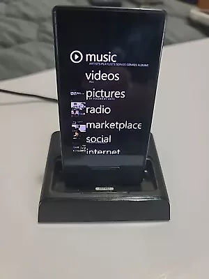 Microsoft Zune HD 16GB Digital Media MP3 Player. Works Great With Dock • $50