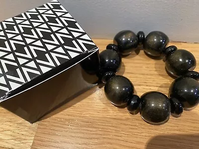 NWOT Marc By Marc Jacobs Brown Big Baubble Bracelet • $24.99