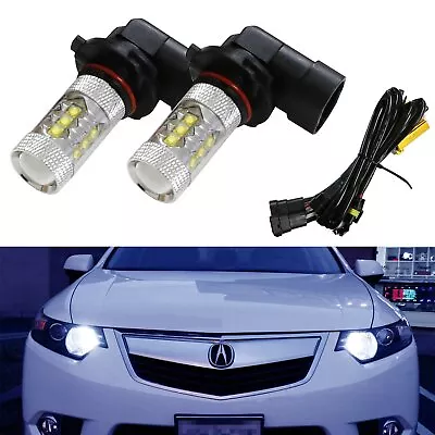 8K Blue 80W 16-CREE 9005 LED High Beam Daytime Running Light Kit For Acura Honda • $32.39