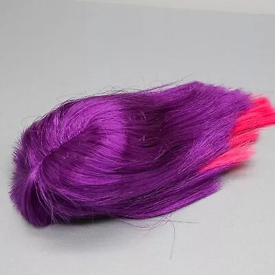 Inner Create-A-Monster High Doll CAM Sad Excited Happy Pink Purple Hair Wig • $19.99