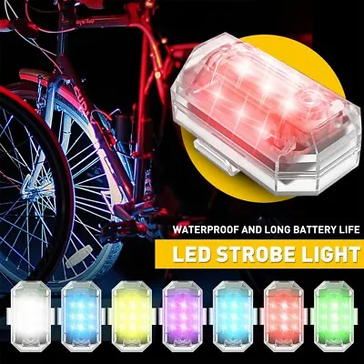 Wireless Flashing Lights High Brightness LED Strobe Light 7 Colors Rechargeable • $12.34