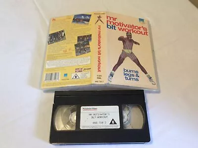 £4.99 • Buy Mr Motivator Blt Workout VHS PAL Tape Gmtv Bums Legs And Tums