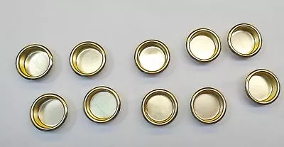 10 Count EZ-FLO 56401 Wardrobe Door  Finger Pulls Polished Brass 3/4   • $5.99