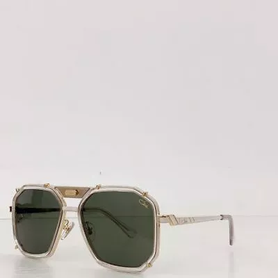 CAZAL Men's And Women's Metal Full Frame Sunglasses Polarized Sheet Gold New • $119.99