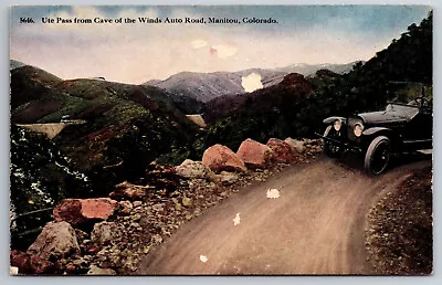 Vintage Postcard CO Ute Pass Manitou Old Car ~6736 • $1.97