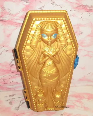 New Monster High Golden Glam Beauty Case From Cleo De Nile Boo-Jeweled - Gift • $19.99
