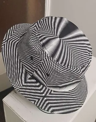 🔶️bnwt Stussy Bucket Hat Skater Hip Hop Rap Cap L/xl Vasarely Pscyh Trip Op Art • $220