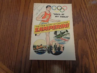 Louis Zamperini Signed Comic Book PSA Rare Auto WWII POW • $399