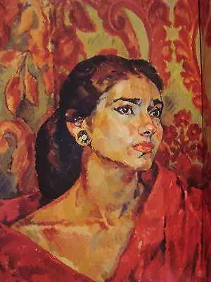 Maria Callas The Diva Time Magazine October 29 1956 Cover Illustration Photo • $15.99