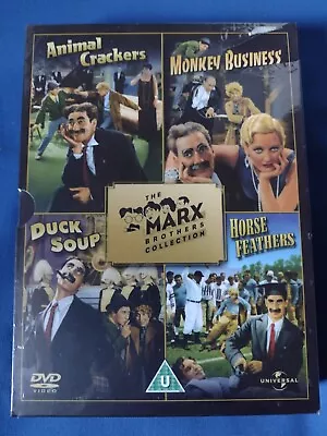 MARX BROTHERS COLLECTION (4 Film DVD Boxset) * NEW SEALED * FREE 1st CLASS P&P * • £29.97