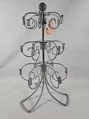 Three Tier 18 Cake Pops Holder Lollipop Stand Party Wedding Decor; Silver Color • $9.97