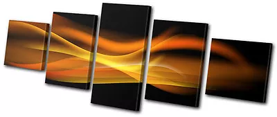 Abstract Smoke Colourful Vector  MULTI CANVAS WALL ART Picture Print VA • $154.99