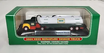 2004 Hess Miniature Tanker Truck   Mint    S6557 • $12.76