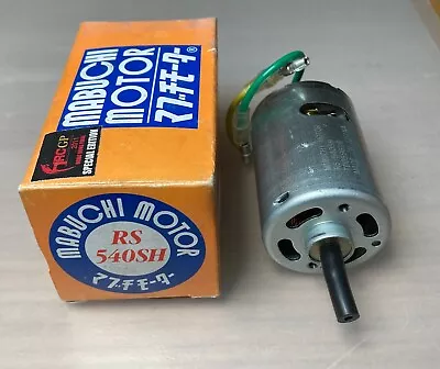 Mabuchi RS 540SH (silver-can) Brushed Motor With Original Box (typically Tamiya) • £10