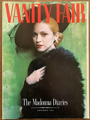 $18.50 • Buy Vanity Fair Magazine November 1996-Madonna-Tim Burton-Natalie Portman-Dior MOMA