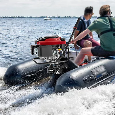 8 HP 4 Stroke Fishing Boat Engine Air-Cooled TCI Outboard Motor 196cc Gasoline • $474