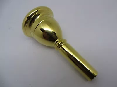 DEG Marty Erickson Signature Tuba Mouthpiece ME3 Gold Plated. NOS • $139.98