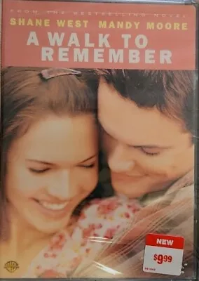 A WALK TO REMEMBER (NEW/SEALED DVD 2002). Mandy Moore Shane West Daryl Hannah • $1.99