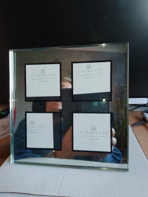 £5 • Buy Mirror Glass Picture Frame 4 X 2x2 - New