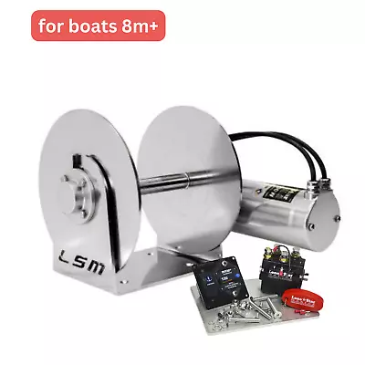 Anchor Winch GX3 Lone Star 1500W Electric Drum Up To 9m Boat Fast Drop/Retrieve • $2599