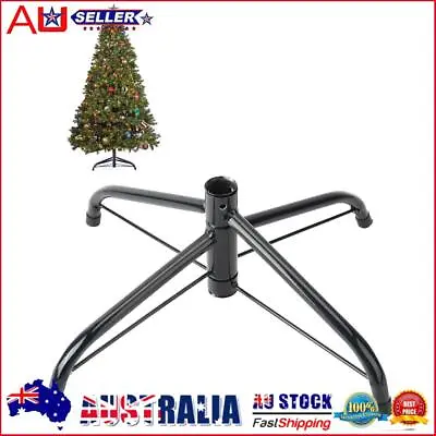 Christmas Tree Base Stand Iron Foldable Xmas Trees Bottom Support Frame (50cm) A • $14.70