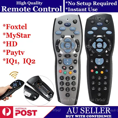Brand New Remote Control Replacement For Foxtel Mystar Hd Paytv IQ1 IQ2 AU • $13.99