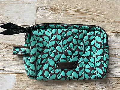 New Vera Bradley Small Cosmetic Bag In Flower Shower Vines • $30