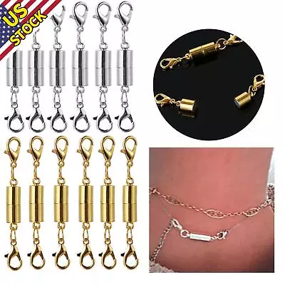 24pcs DIY Jewelry Necklace Converter Extender Magnetic Lobster Clasps Assortment • $13.96