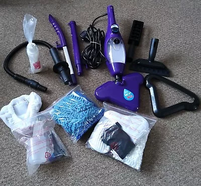 Thane Purple H20 HD 5 In 1 Steamer & All Accessories Unused • £35