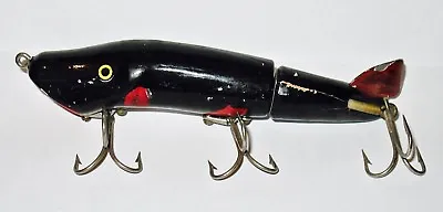 Vintage 1970's C.C. ROBERTS  MUD PUPPY  Fishing Lure-Rare Version With 3 Hooks! • $79.99
