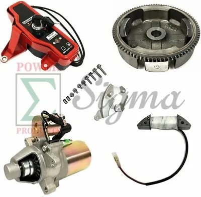 $99.99 • Buy Electric Starter Flywheel Ignition Charging For Predator 212cc 6.5HP Engine 170F