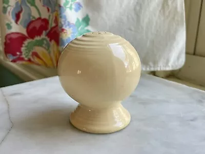 VINTAGE Homer Laughlin Fiestaware Ivory Round Ball  Salt Shaker Fiesta • $5